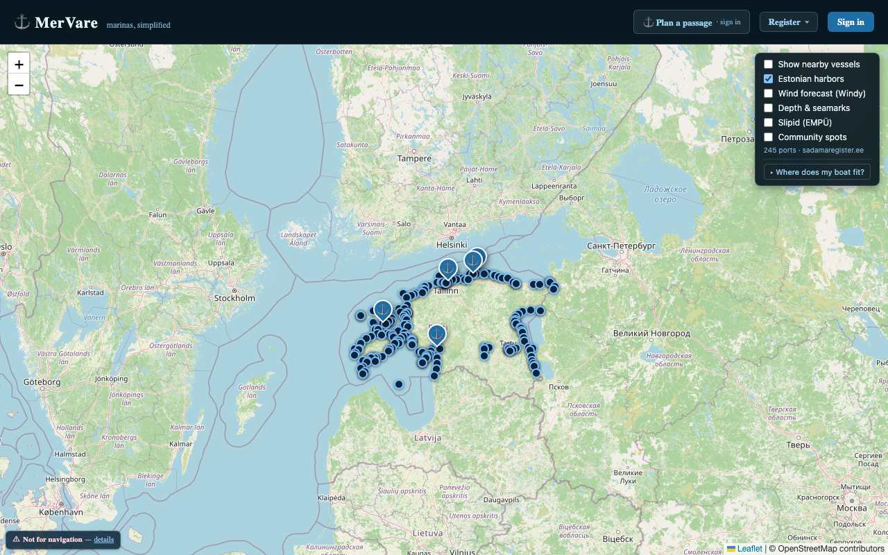 MerVare — live site